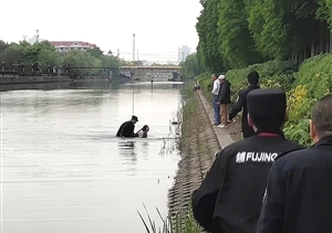 有惊无险！宗保特保勇救跳河轻生女子 --张江辅警队员勇救跳河轻生
