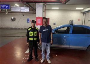 出租车辆电量耗尽车难行 员工热心推车充电解困境—浙江民泰公司员