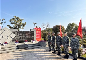 宗保公司烈士纪念设施守护志愿队祭扫英烈设施2025.3.11